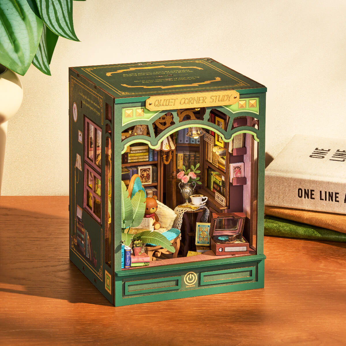 Rolife DIY Book Nook - Quiet Corner StudyTGE03