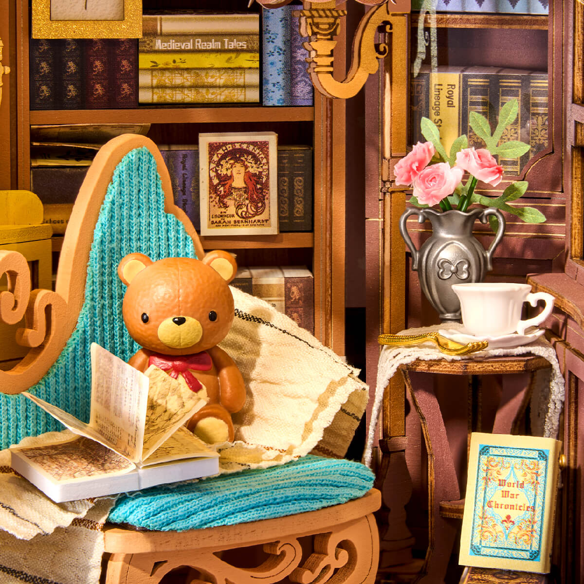 Rolife DIY Book Nook - Quiet Corner StudyTGE03