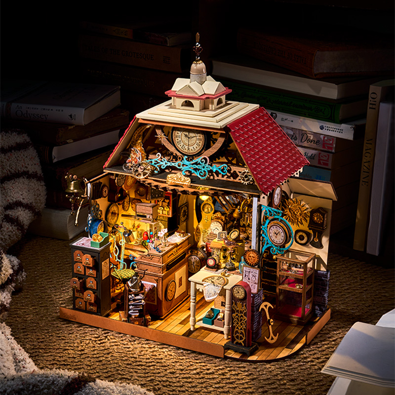 Rolife DIY Miniature House - Clockwise Clocks DH104