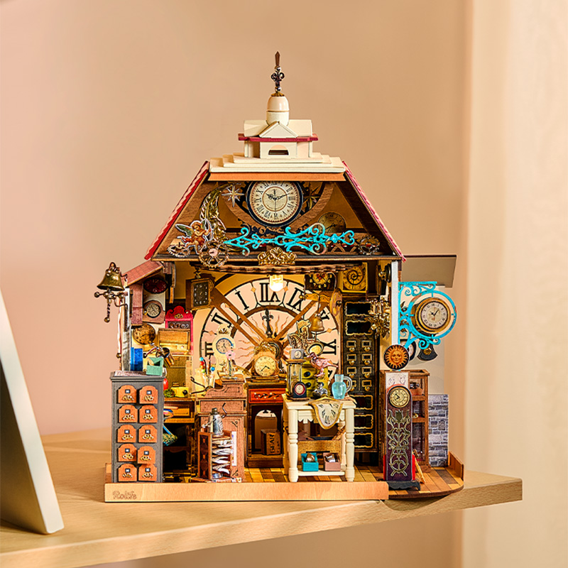 Rolife DIY Miniature House - Clockwise Clocks DH104