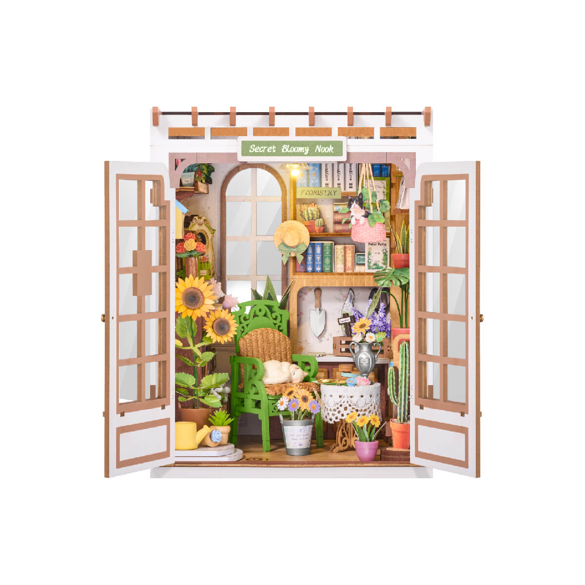 Rolife DIY Book Nook - Secret Bloomy Nook TGE04