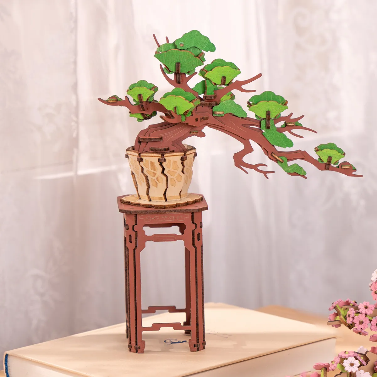 Rolife 3D Wooden Puzzle - Evergreen Pine Bonsai TG510 product hero image