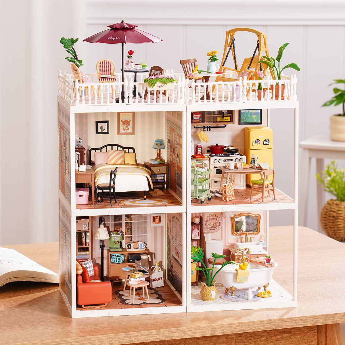Rolife Super Creator Series - 4 in 1 Four Grid