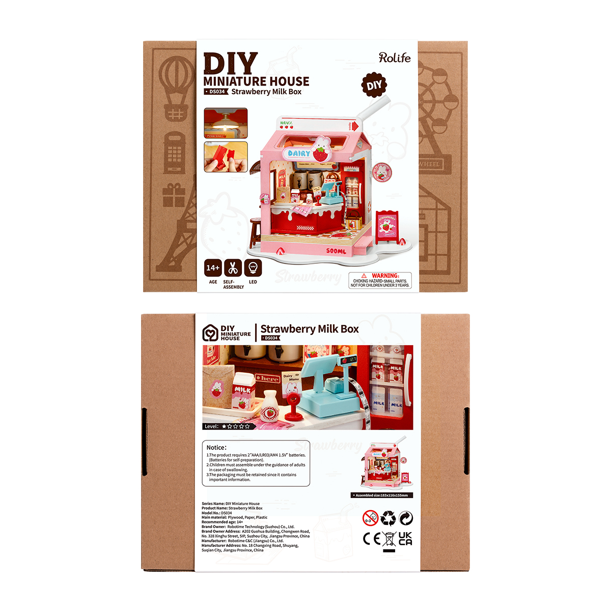 Rolife DIY Miniature House - Food Box Shop gallery image 11