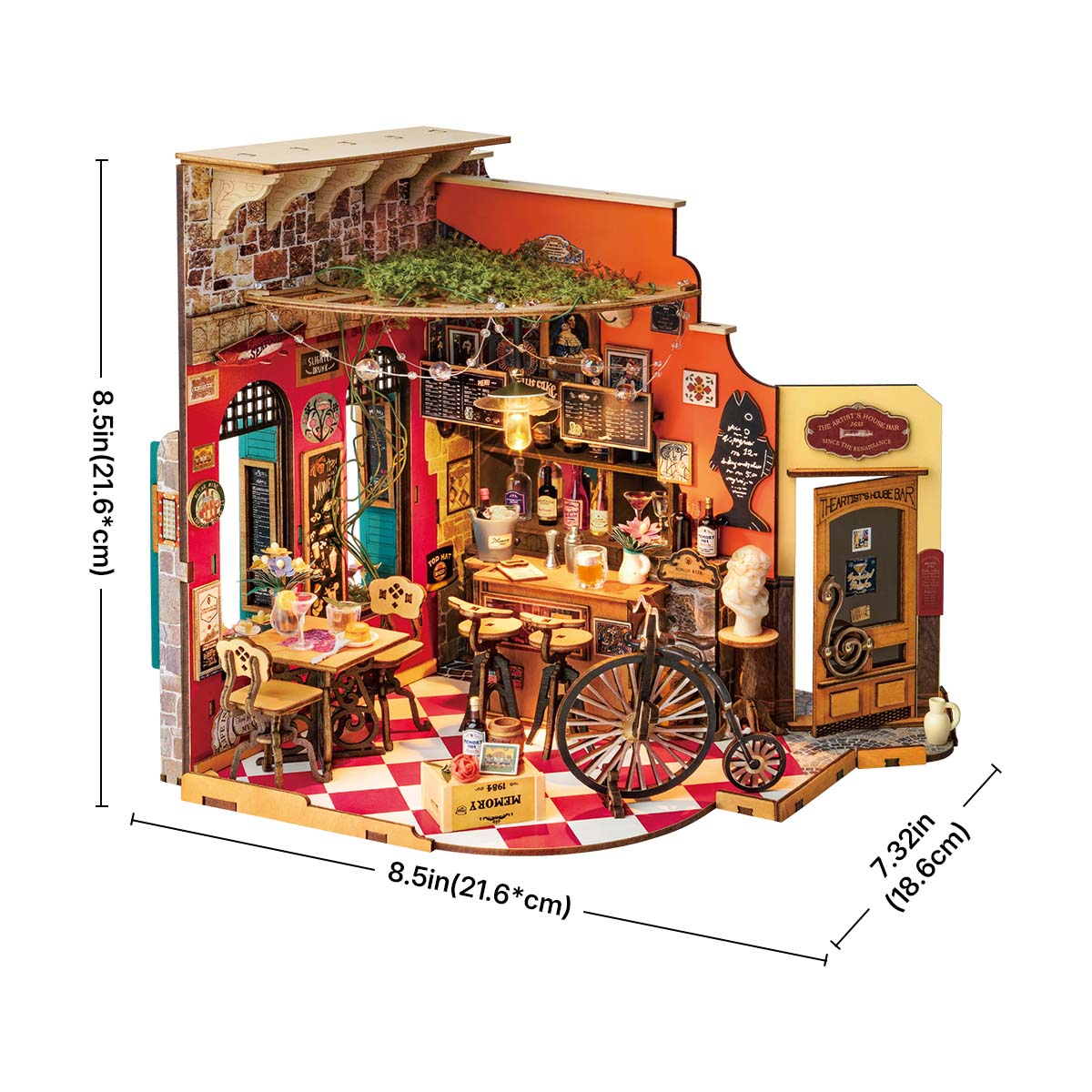 Rolife DIY Miniature House - Cheers Bar & Dining DG173 gallery image 7