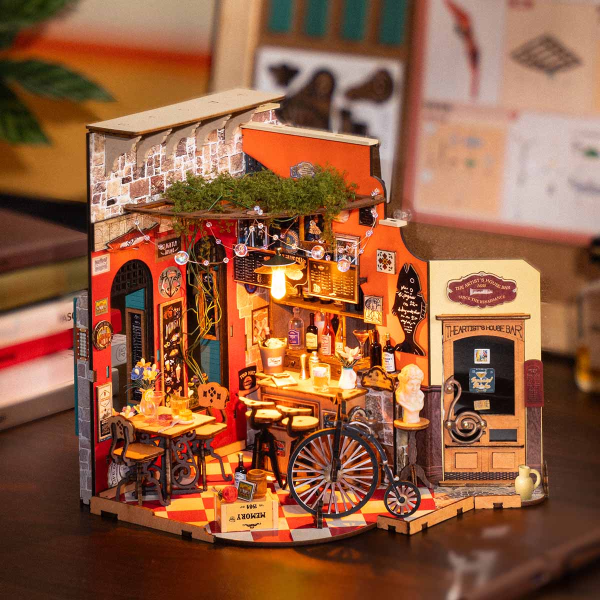 Rolife DIY Miniature House - Cheers Bar & Dining DG173 gallery image 6