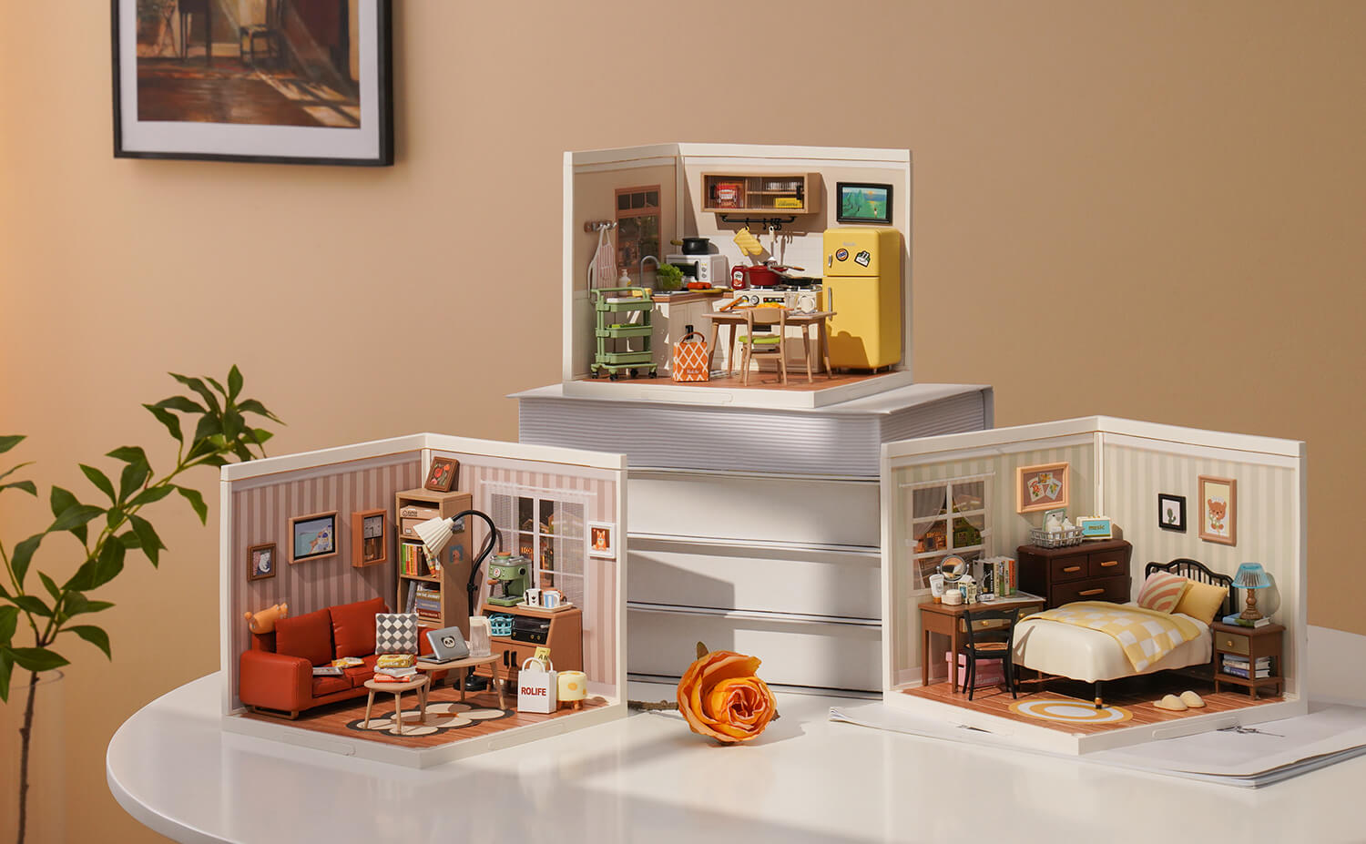DIY Miniature House for Beginner Rolife Super Creator