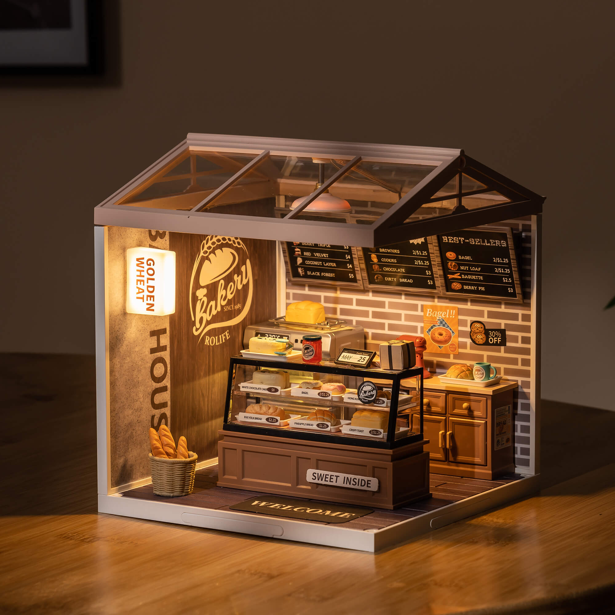 Rolife Super Creator 15 in 1 Miniature House gallery image 6
