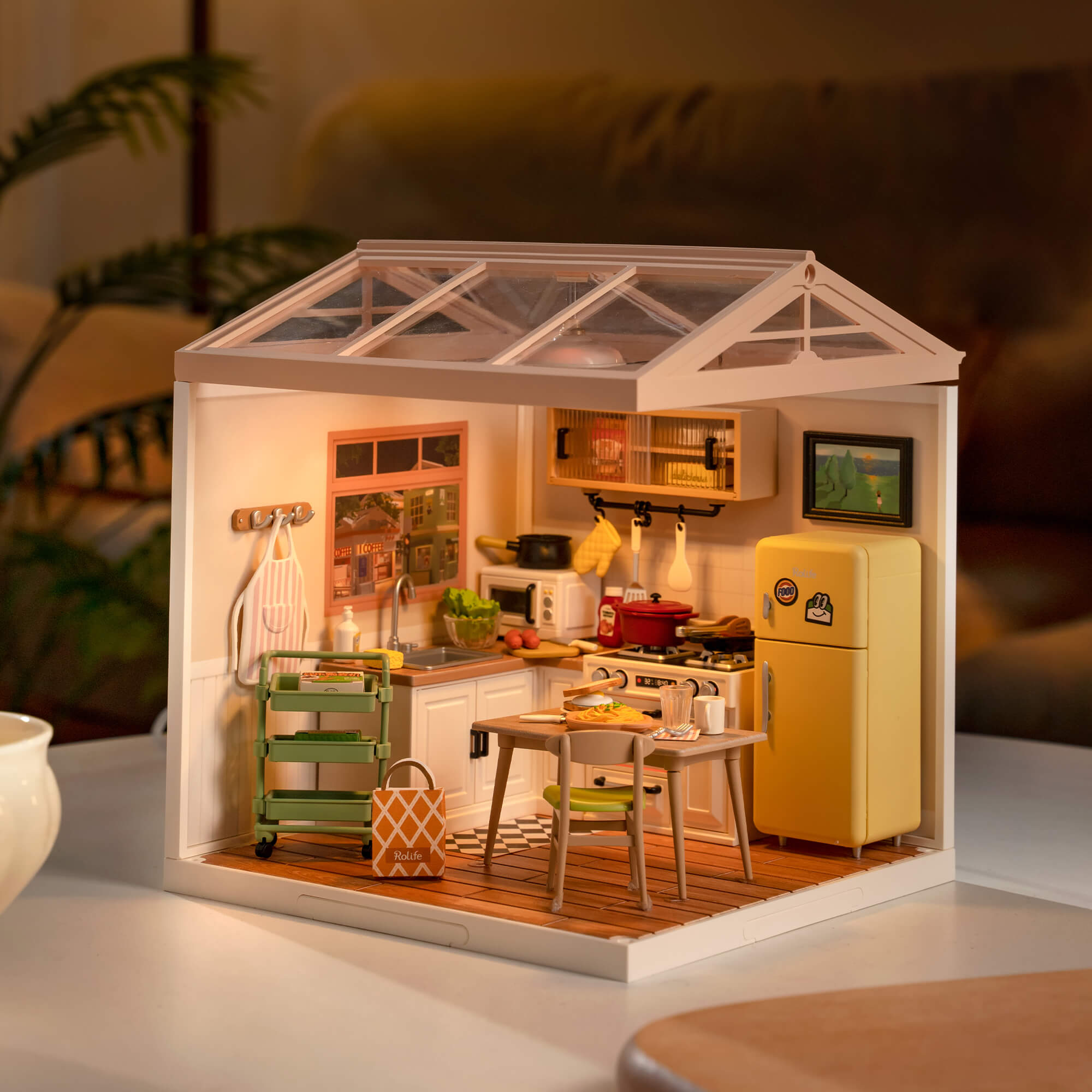 Rolife Super Creator Miniature House 4 in 1 L Shape gallery image 5