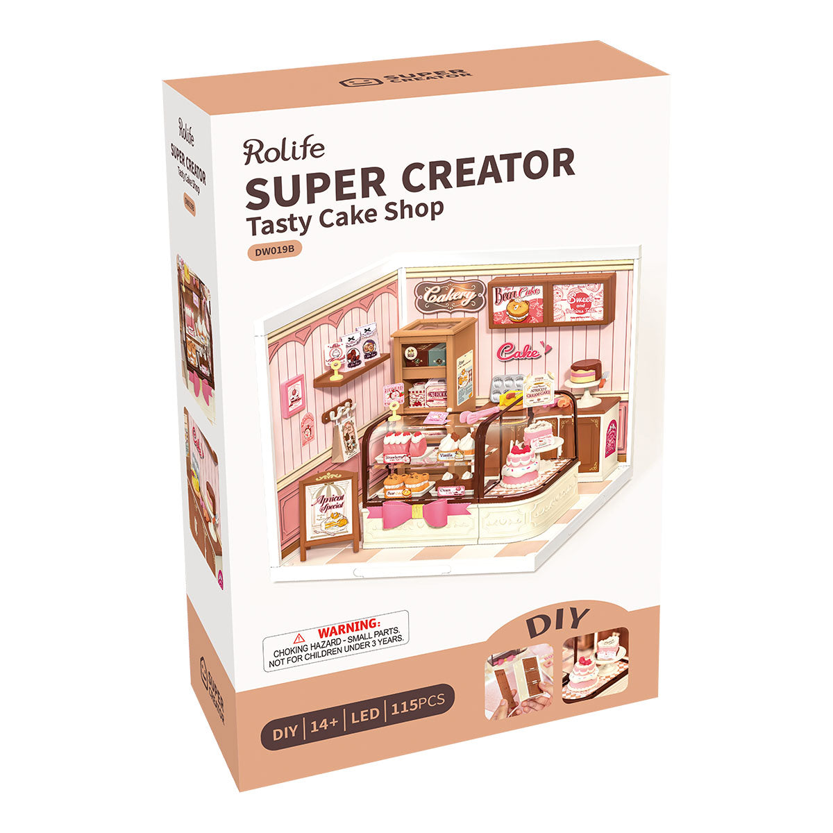Rolife Tasty Cake Shop Super Creator Miniature House DW019B gallery image 7