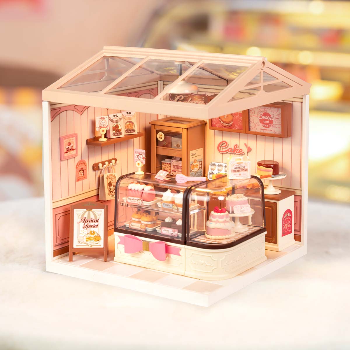 Rolife Tasty Cake Shop Super Creator Miniature House DW019B product hero image
