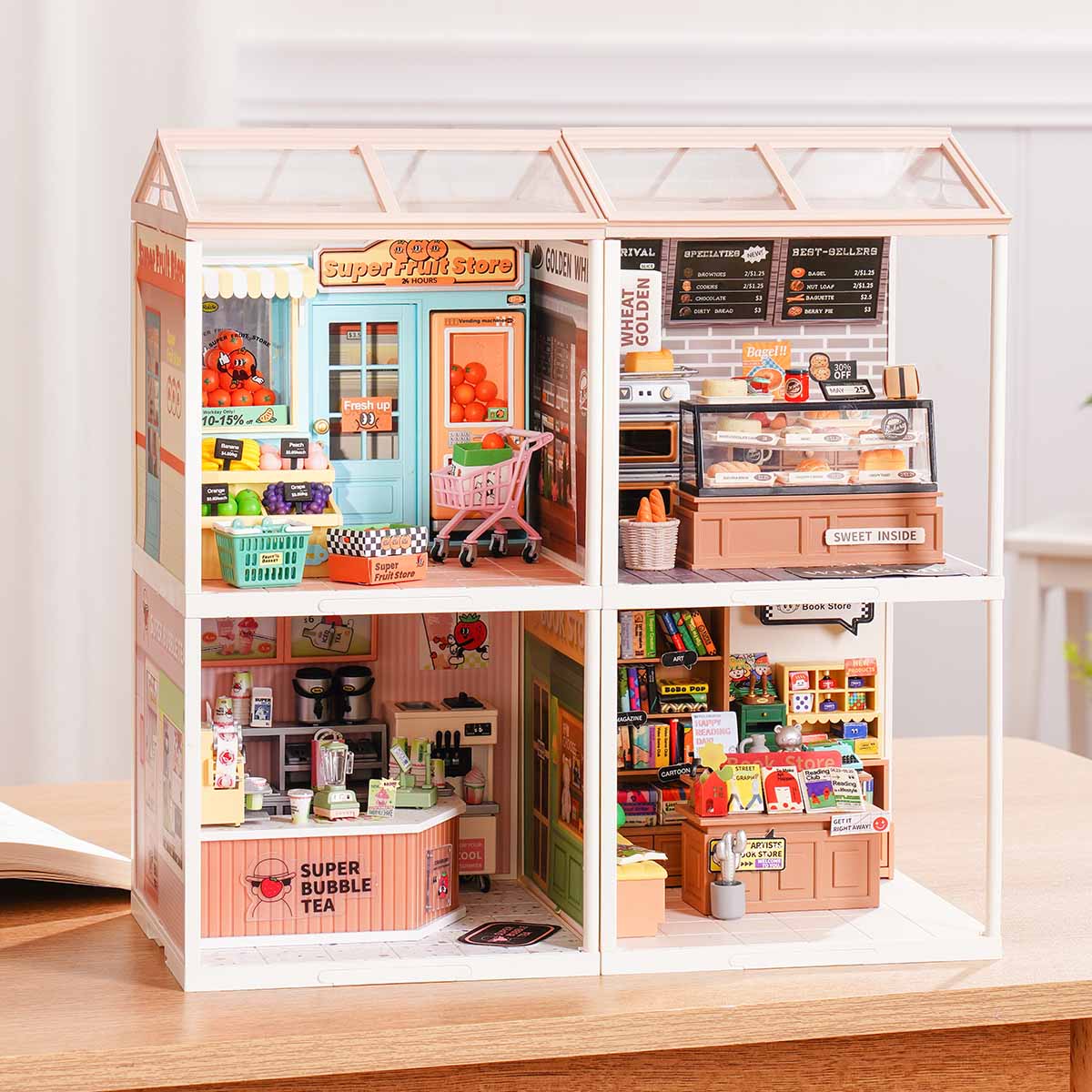Rolife Super Creator Series - 4 in 1 Four Grid