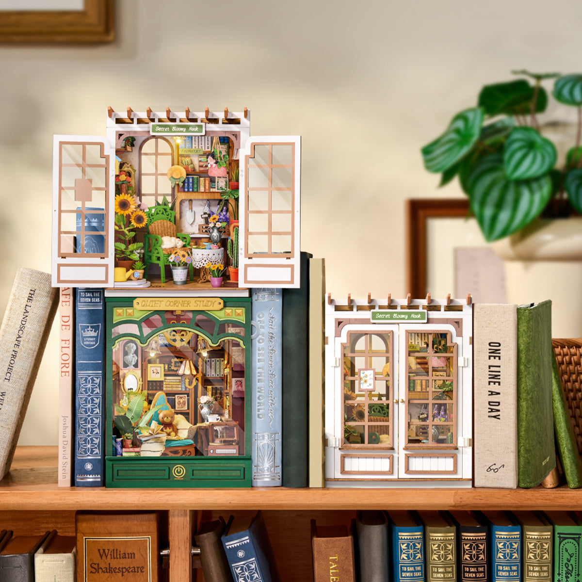 Rolife DIY Book Nook - Quiet Corner StudyTGE03
