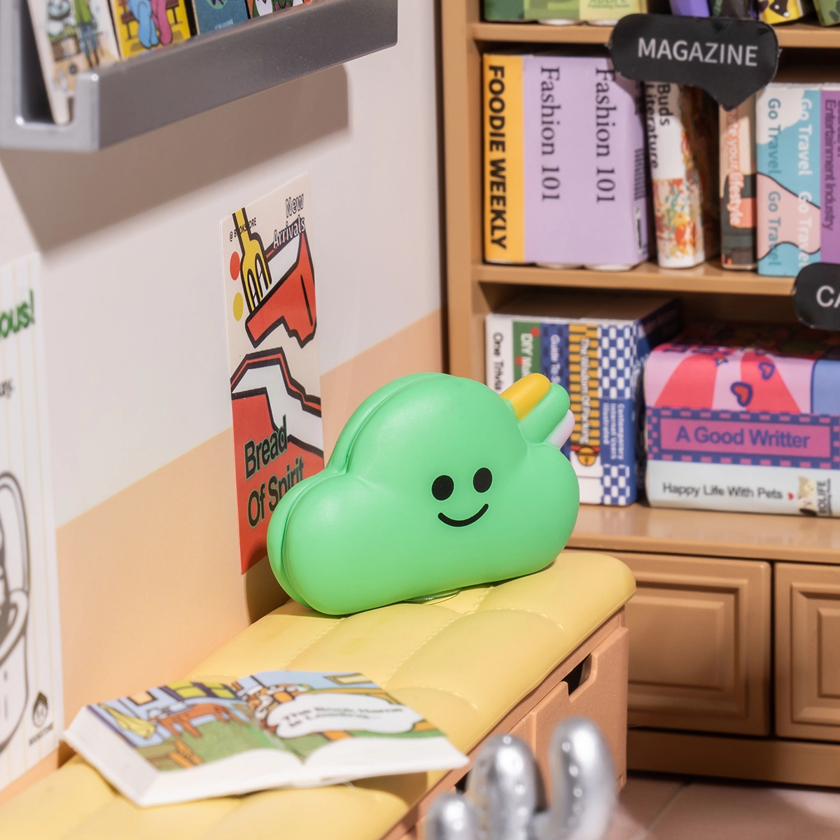 Rolife Fascinating Book Store Super Creator Miniature House DW004 unreadable image placeholder from source file