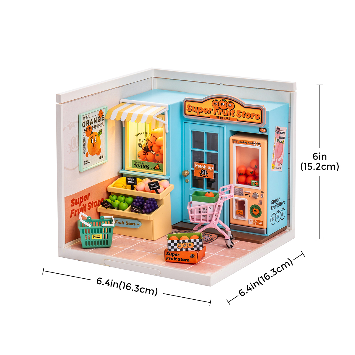 Rolife Super Creator Miniature House 6 in 1 Six Grid gallery image 7